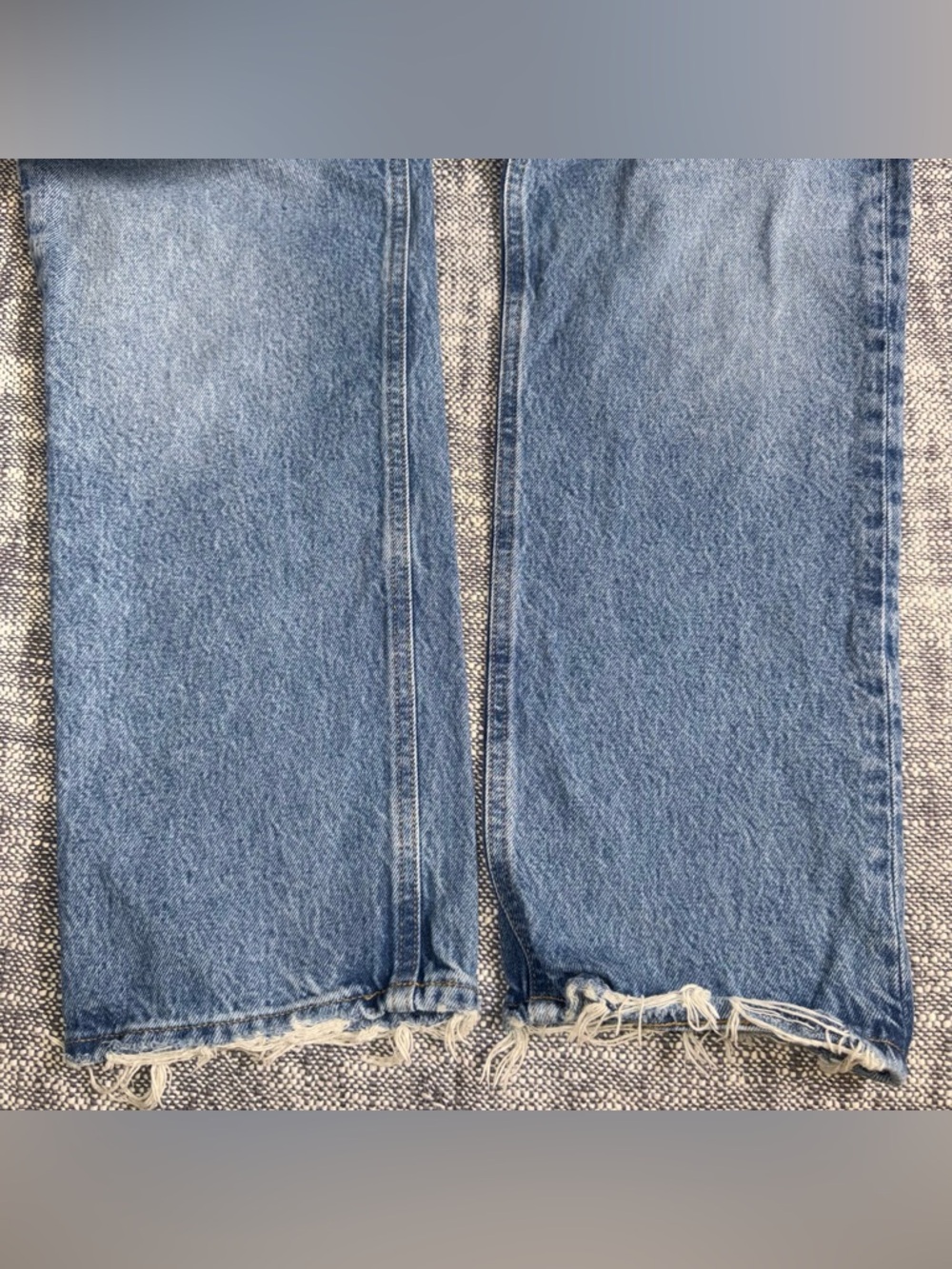 AGOLDE 90’s high rise jeans 25 light wash cotton vintage button fly - Picture 6 of 10